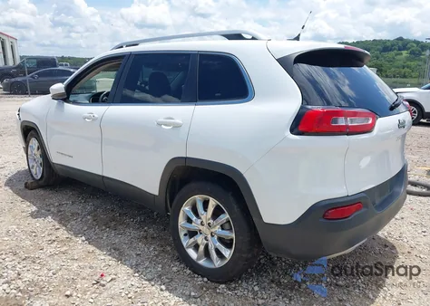 2015 Jeep Cherokee Limited из США, поврежденный, VIN 1C4PJLDB6FW566064